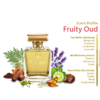 Wildcrust Fruity Oud perfume for men sweet fruity oud fragrance long lasting bold luxury scent bottle