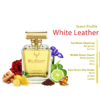 Wildcrust White Leather perfume for men smooth leather woody fragrance long lasting premium scent bottle