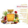 Wildcrust Wild Poison perfume for women warm spicy sweet fragrance long lasting bold sensual scent bottle