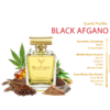 Wildcrust Black Afgano inspired perfume for men and women, long lasting Arabic oud fragrance, oriental woody scent in luxury perfume bottle