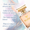 Victoria’s Secret Bombshell perfume bottle with pink hue, featuring fruity floral notes of passionfruit, peony, and musk.