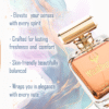 Gulistaan perfume bottle inspired by a garden of flowers, featuring notes of bergamot, jasmine, orchid, rose, and vanilla